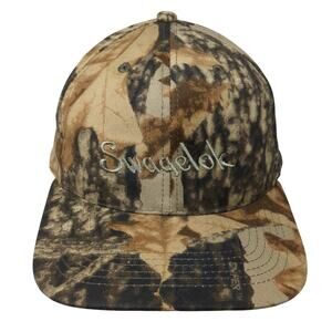 Swagelok Snapback Cap Multi OS Adjustable Embroidered Camo Atlanta Cap Vintage